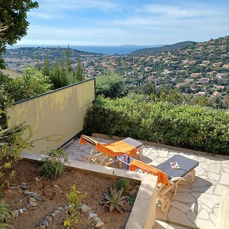 קבלייר-סור-מר Appartement Rez De Jardin Dans Villa Vue Mer מראה חיצוני תמונה