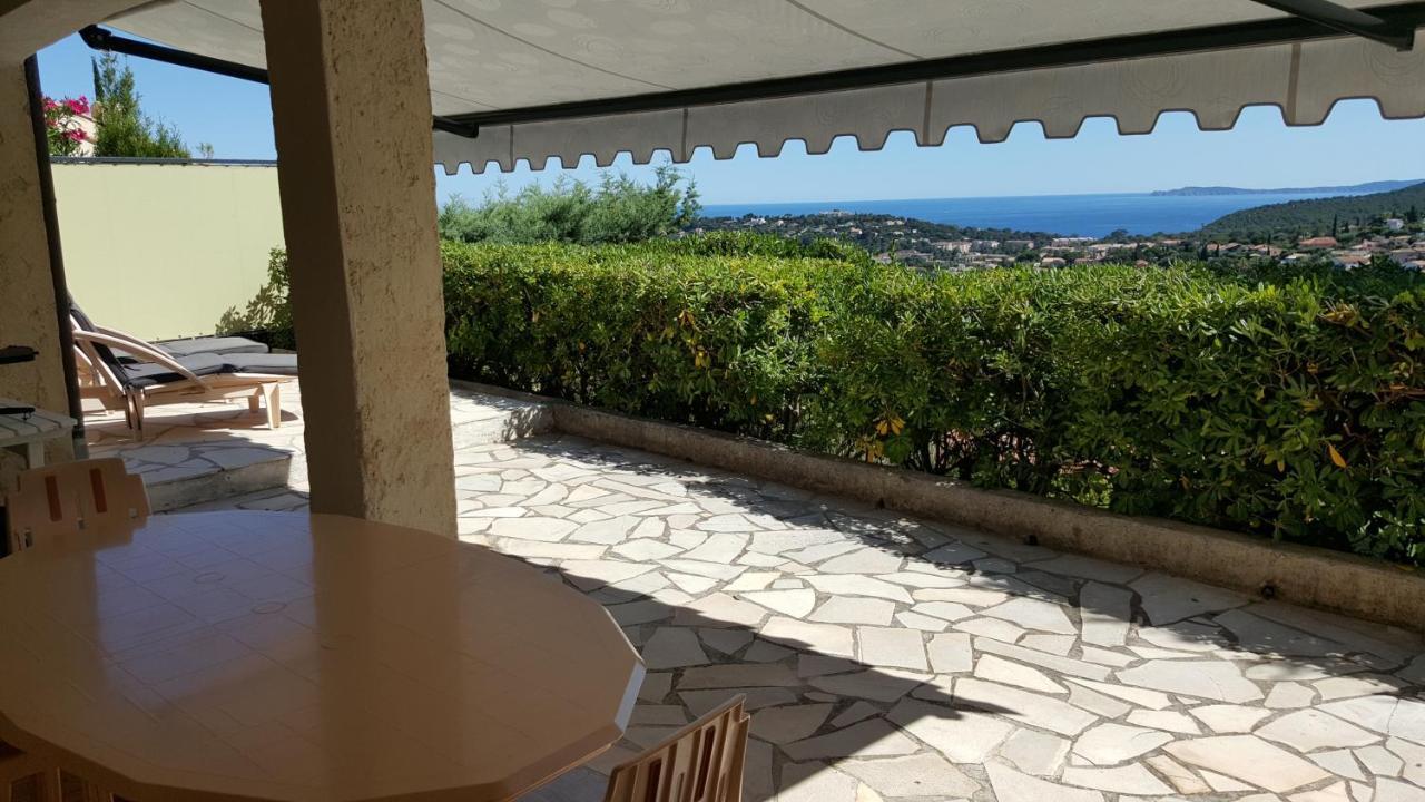 קבלייר-סור-מר Appartement Rez De Jardin Dans Villa Vue Mer מראה חיצוני תמונה